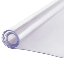 VEVOR Plastic Table Cover, 42 x 60 Inch 2.0 mm Thick Clear Table Protector, Rectangle PVC Desk Mat, Waterproof & Easy Cleaning Desk Pad Tablecloth, for Office Dresser Dining Room Table Night Stand