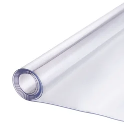 VEVOR Plastic Table Cover, 54 x 54 Inch 2.0 mm Thick Clear Table Protector, Square PVC Desk Mat, Waterproof & Easy Cleaning Desk Pad Tablecloth, for Office Dresser Dining Room Table Night Stand