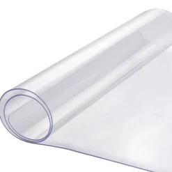 VEVOR Plastic Table Cover, 36 x 48 Inch 1.5 mm Thick Clear Table Protector, Rectangle PVC Desk Mat, Waterproof & Easy Cleaning Desk Pad Tablecloth, for Office Dresser Dining Room Table Night Stand