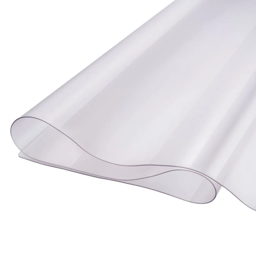 VEVOR Plastic Table Cover, 42 x 60 Inch 1.5 mm Thick Frosted Table Protector, Rectangle PVC Desk Mat, Waterproof & Easy Cleaning Desk Pad Tablecloth, for Office Dresser Dining Room Table Night Stand