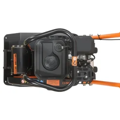 VEVOR Plate Compactor, 6.5 HP 196CC Gas Engine, 5600 VPM Vibrating Ground Rammer, 2360 lbs Compaction Force, 20.1 x 15 in Plate, Walk Behind Compactor for Paver Landscaping, Asphalt, Foundation, Soil