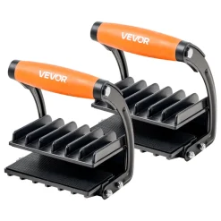 VEVOR Plywood Carrier, 200 lbs Single Clamp Capacity, 2 Pack Adjustable Drywall Carrying Tool for 0-1 Inches Thickness Boards, Plywood Carrier with Non-Slip Grips for Plastic Boards, Plywood, Drywall