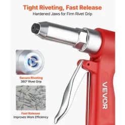 VEVOR Pneumatic Rivet Gun Kit with 3/32