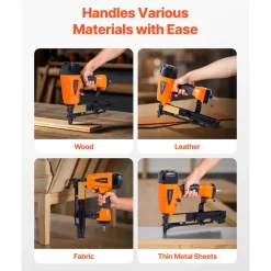 VEVOR Pneumatic Staple Gun, 16 Gauge 7/16-inch Medium Crown Pneumatic Stapler 1