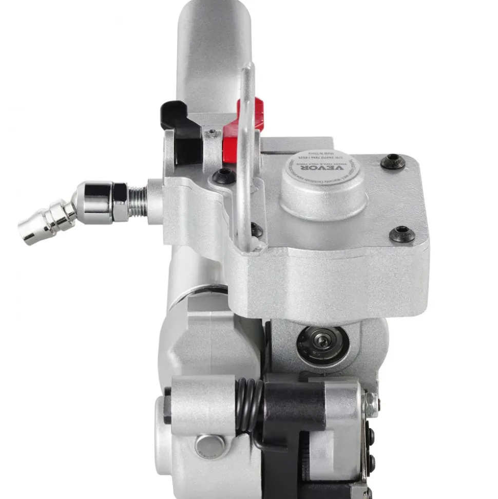 VEVOR Pneumatic Strapping Tool, for 3/4"-1" Width PET Plastic Belt, Packaging Strapping Machine, Handheld Baler, Automatic Packaging Machine with 4000N Max Tension, Portable Banding Strapping Kit