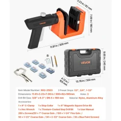VEVOR Pocket Hole Jig Kit, 1/2