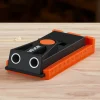 VEVOR Pocket Hole Jig Kit, 1/2 to 1-1/2 in Adjustable, Mini Jig Pocket Hole System with Step Drill, Hex Wrench, Drill Stop Ring, Square Drive Bit, and Screws, Reinforced Nylon Frame, for Woodworking