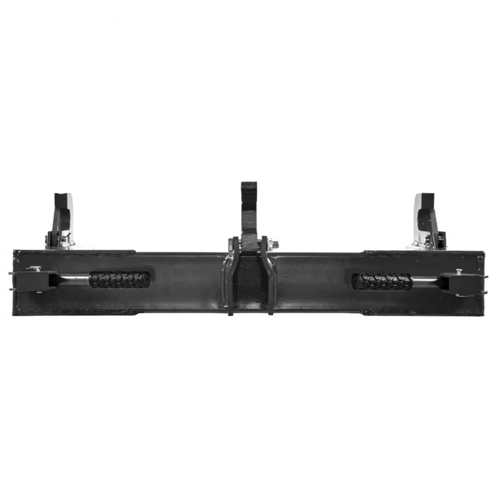 VEVOR 3-Point Quick Hitch with 2 in Receiver, 3000 Lbs Lift Capacity, 3-Pt Hitch with 5 Level Adjustable Bolt, Adaptation to Category 1 & 2 Tractor, Heavy Duty 3 Point Attachments, Black