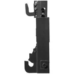 VEVOR 3-Point Quick Hitch with 2 in Receiver, 3000 Lbs Lift Capacity, 3-Pt Hitch with 5 Level Adjustable Bolt, Adaptation to Category 1 & 2 Tractor, Heavy Duty 3 Point Attachments, Black