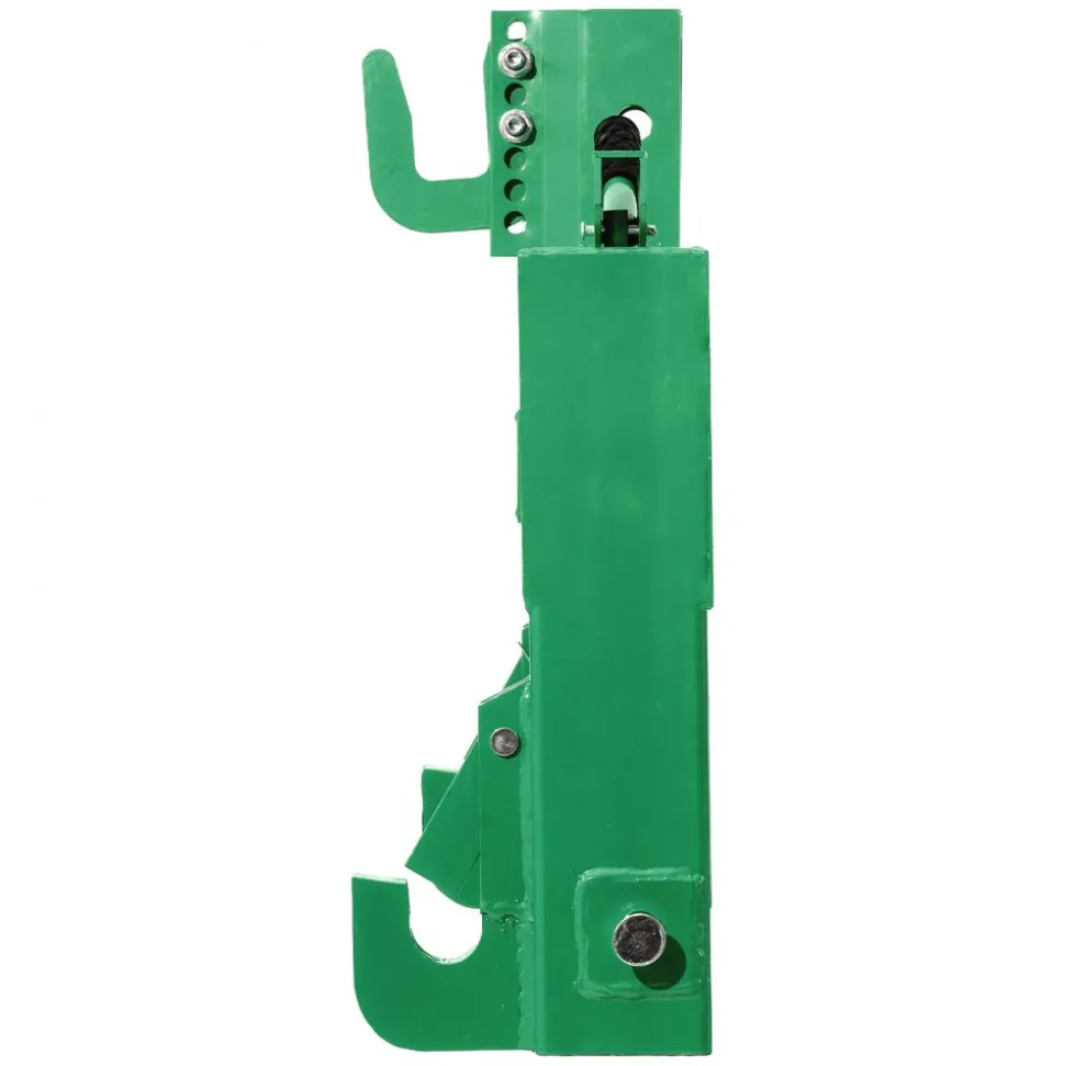 VEVOR 3-Point Quick Hitch with 2 in Receiver, 3000 Lbs Lift Capacity, 3-Pt Hitch with 5 Level Adjustable Bolt, Adaptation to Category 1 & 2 Tractor, Heavy Duty 3 Point Attachments, Green