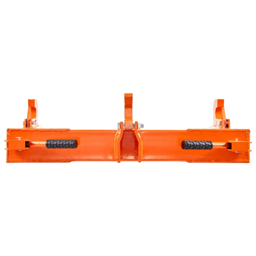 VEVOR 3-Point Quick Hitch with 2 in Receiver, 3000 Lbs Lift Capacity, 3-Pt Hitch with 5 Level Adjustable Bolt, Adaptation to Category 1 & 2 Tractor, Heavy Duty 3 Point Attachments, Orange