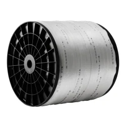 VEVOR Polyester Pull Tape, 1" x 2103' Mule Tape Flat Rope, 6000 lbf Tensile Capacity, Printed Webbing Cable Pulling Tape for Packaging, Gardening, Commercial Electrical, Conduit Work, White