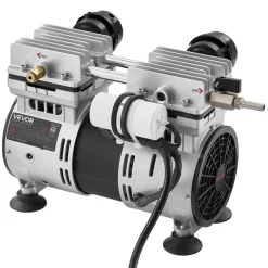 VEVOR Pond Aerator, 6.7CFM 1 HP Air Compressor, Lake Aerator for Ponds up to 3 Acres, Overheat Protection & Anti-Backflow Valve, 745W Powerful Motor, Pond Aeration Pump for Water Oxygen Circulation