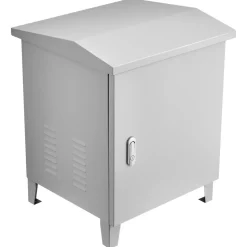 VEVOR Pond Aerator Weatherproof Outdoor Cabinet, Housing for Pond Aerator with Cooling Fan & AC Power Outlet, 16.9 x 19.7 x 22.8 in, Water Garden Aeration Box, Fits Most Aeration Compressors