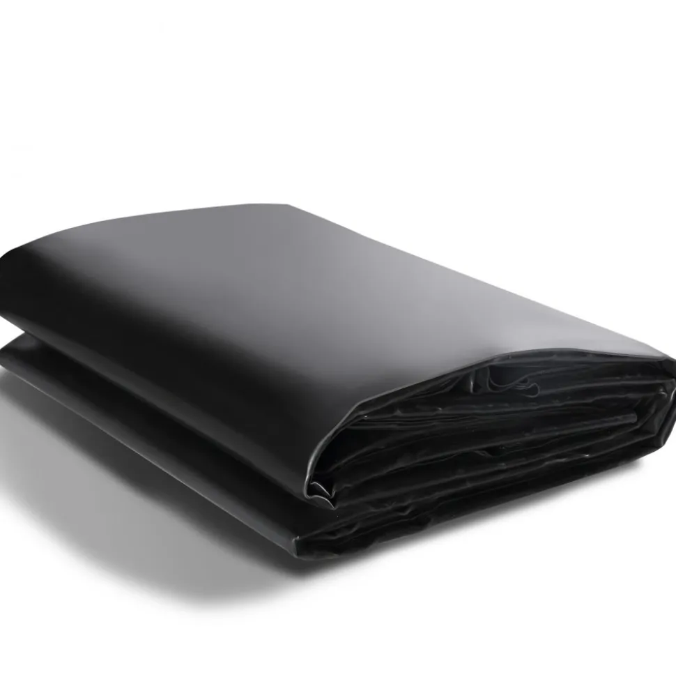 VEVOR Pond Liner, 10 x 13 ft 20 Mil Thickness, Pliable LLDPE Material Pond Skins, Easy Cutting Underlayment for Fish or Koi Ponds, Water Features, Waterfall Base , Fountains, Water Gardens, Black