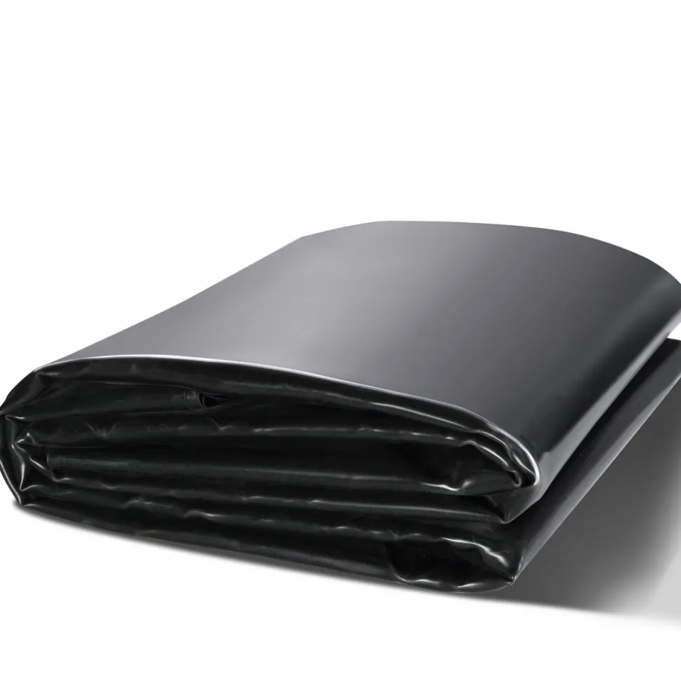 VEVOR Pond Liner, 20 x 25 ft 45 Mil Thick, Pliable EPDM Material Pond Skins, Easy Cutting Underlayment for Fish or Koi Pond, Waterfall Base, Water Features, Water Gardens, Fountains, Black