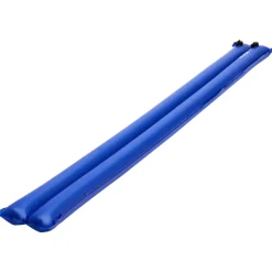 VEVOR Pool Cover Water Bags, 6 Packs 8 Ft, Double Chamber Pool Cover Water Tubes, 0.4mm Thick PVC Bags Weights with Leakproof Screw Cap, for Inground Swimming-Pool Covers Winter Closing, Blue