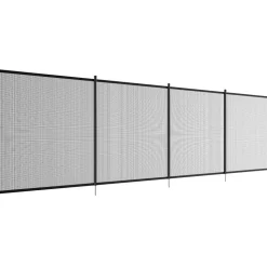 VEVOR Pool Fence, 4 x 108 FT Pool Fences for Inground Pools, Removable Child Safety Pool Fencing, Easy DIY Installation Swimming Pool Fence, 340gms Teslin PVC Pool Fence Mesh Protects Kids and Pets