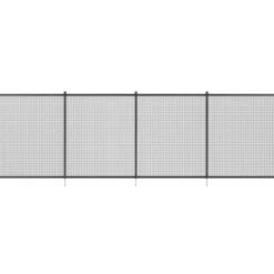 VEVOR Pool Fence, 4 x 108 FT Pool Fences for Inground Pools, Removable Child Safety Pool Fencing, Easy DIY Installation Swimming Pool Fence, 340gms Teslin PVC Pool Fence Mesh Protects Kids and Pets