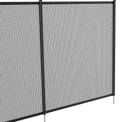 VEVOR Pool Fence, 4 x 72 FT Pool Fences for Inground Pools, Removable Child Safety Pool Fencing, Easy DIY Installation Swimming Pool Fence, 340gms Teslin PVC Pool Fence Mesh Protects Kids and Pets