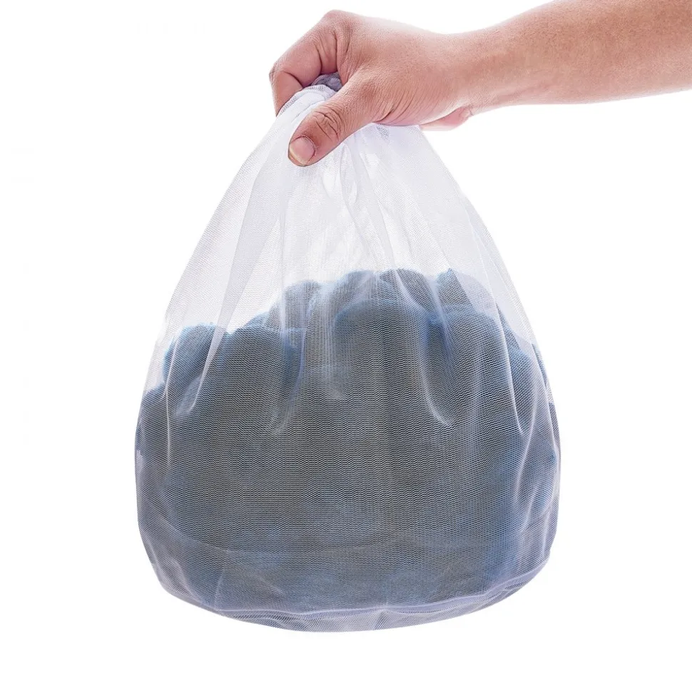 VEVOR Pool Filter Balls for Sand Filter, 1.5 lbs, Filter Balls Replace Pool Filter Sand, Reusable Blue Polyester Fiber Filter Media with Wash Bag, for Swimming Pool Aquarium Tank Above Ground Pool