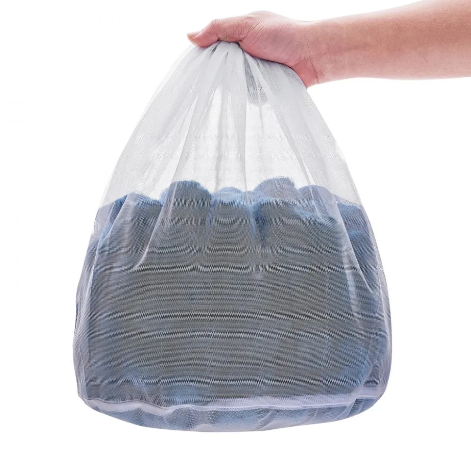 VEVOR Pool Filter Balls for Sand Filter, 3.1 lbs, Filter Balls Replace Pool Filter Sand, Reusable Blue Polyester Fiber Filter Media with Wash Bag, for Swimming Pool Aquarium Tank Above Ground Pool