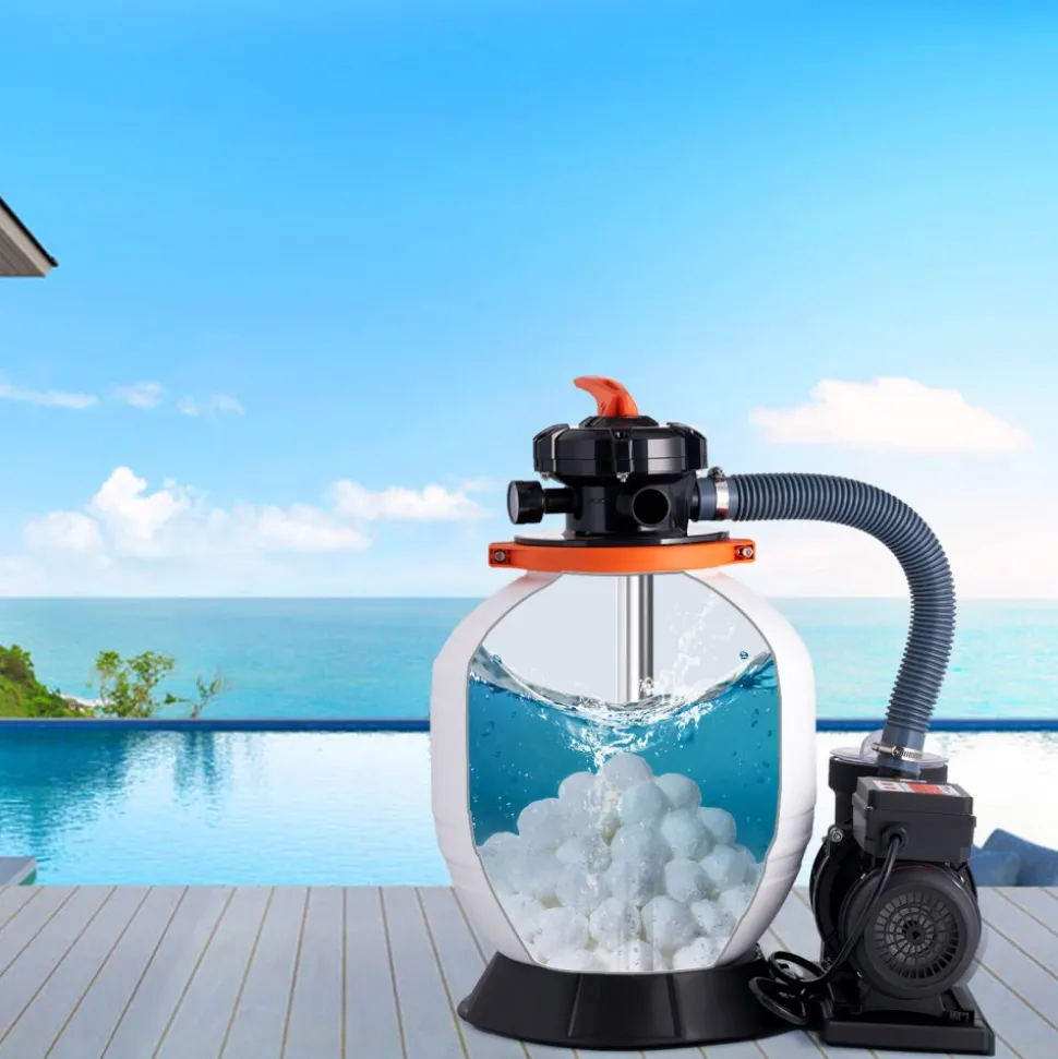 VEVOR Pool Filter Balls for Sand Filter, 1.5 lbs, Filter Balls Replace Pool Filter Sand, Reusable Polyester Fiber Filter Media Balls with Wash Bag, for Swimming Pool Above Ground Pool Aquarium Tank
