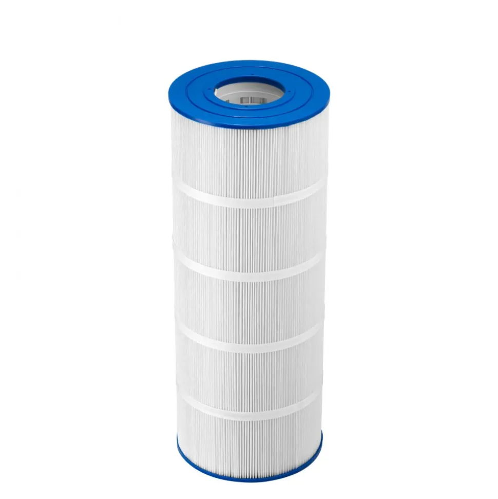 VEVOR Pool Filter Cartridge, 120 Sq. Ft Spa Hot Tub Filter Cartridge Replacement, Compatible with Hayward CX1200RE, Pleatco PA120, Unicel C-8412, Secure for Kids & Pet, Trilobal Pleated, Easy to Clean
