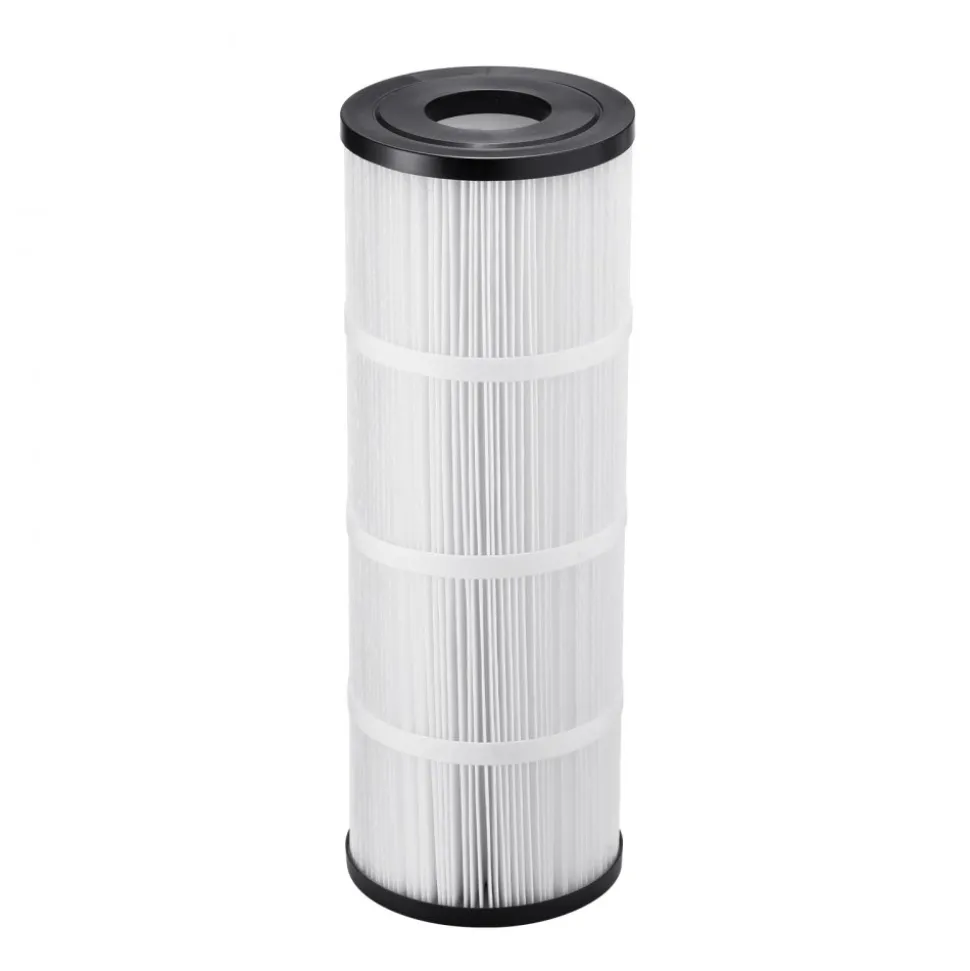 VEVOR Pool Filter Cartridge, 50 Sq. Ft Spa Hot Tub Filter Cartridge Replacement, Compatible with Hayward C500, CX500-RE, Pleatco, Secure for Kids & Pet, Trilobal Pleated, Easy to Clean