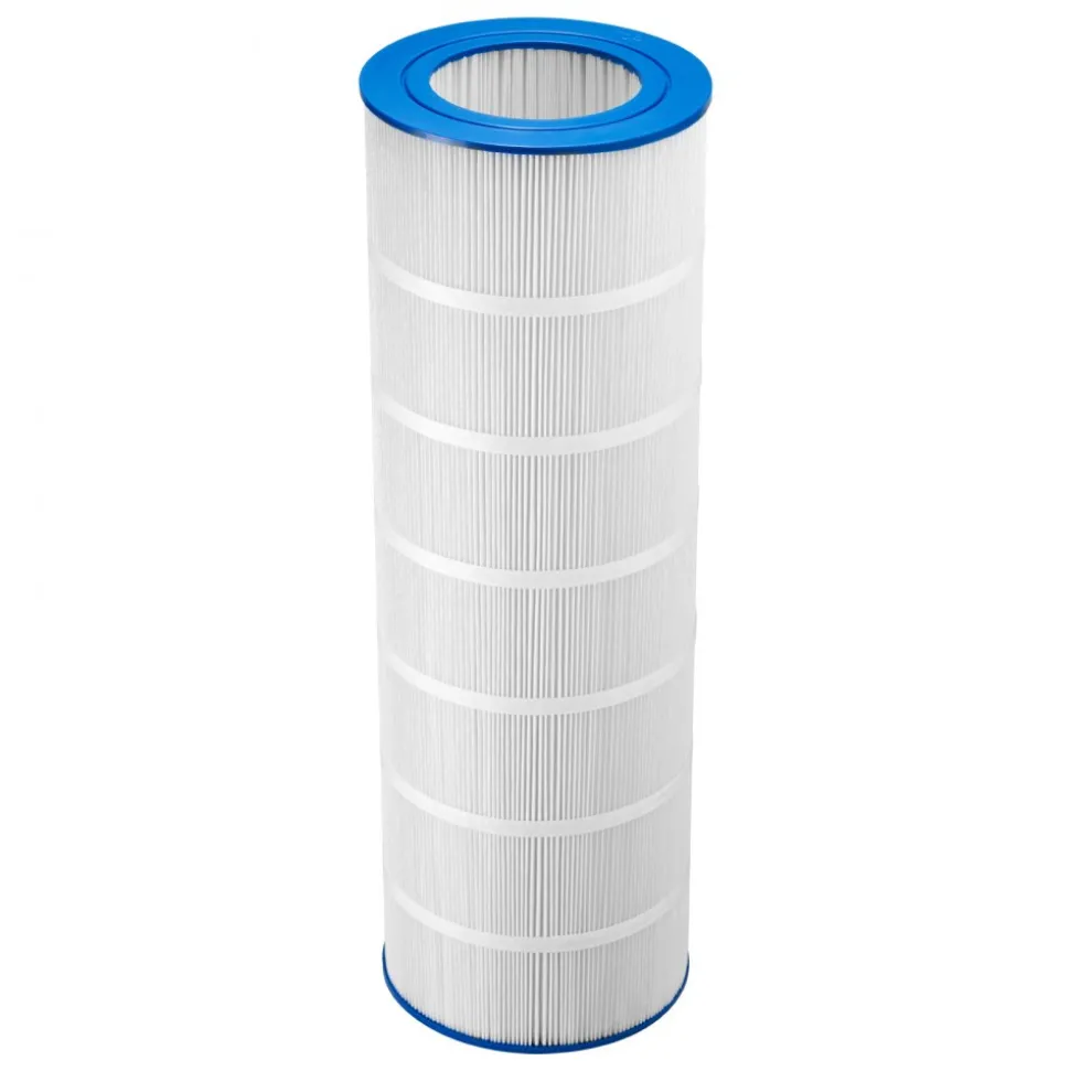 VEVOR Pool Filter Cartridge, 150 Sq. Ft Spa Hot Tub Filter Cartridge Replacement, Compatible with Pentair R173216, Pleatco PAP150, Secure for Kids & Pet, Trilobal Pleated, Easy to Clean
