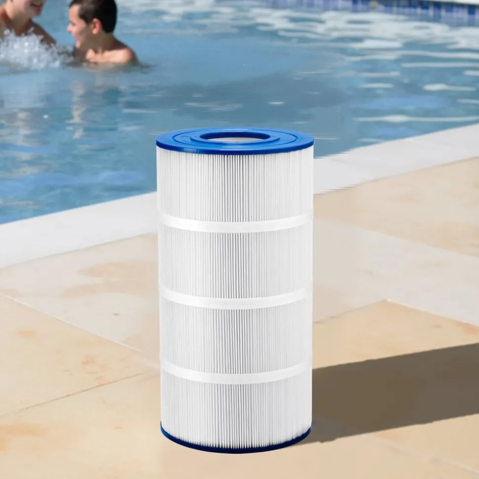 VEVOR Pool Filter Cartridge, 90 Sq. Ft Spa Hot Tub Filter Cartridge Replacement, Compatible with Hayward C900, Hayward CX900RE, Secure for Kids & Pet, Trilobal Pleated, Easy to Clean