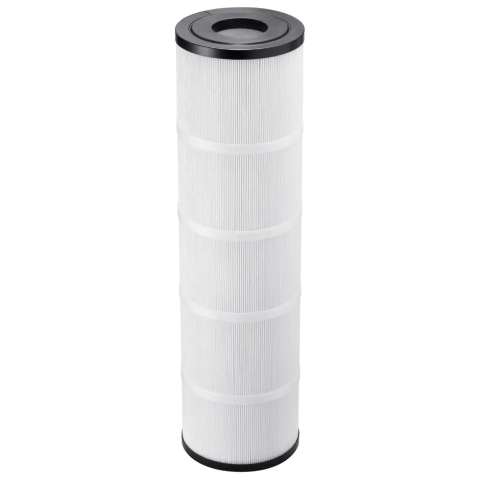 VEVOR Pool Filter Cartridge, 4x 105 Sq. Ft, Spa Hot Tub Filter Cartridge Replacement, Compatible with Pentair CCP420, Pleatco PCC80-PAK4l, Secure for Kids & Pet, Easy to Clean