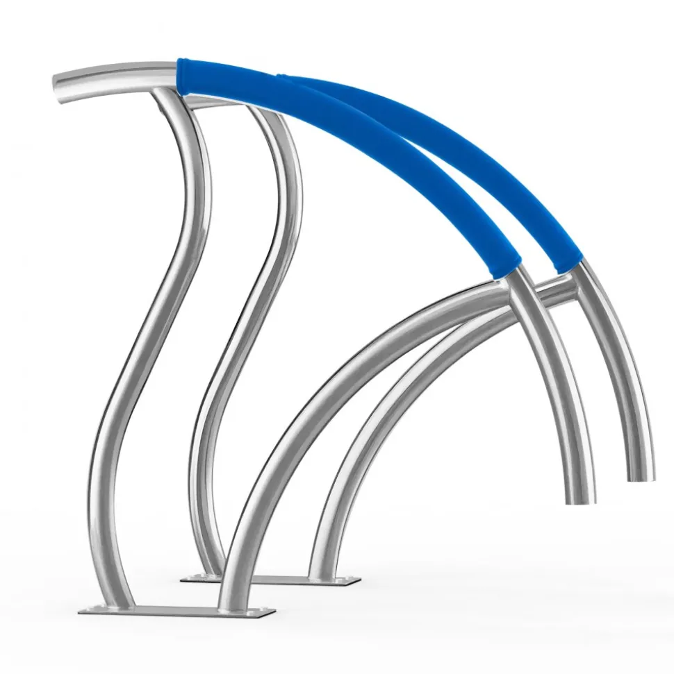 VEVOR Pool Handrail, 2 PCS 30x30 in Pool Railing, Stainless Steel with Base Plate for Indoor/Outdoor Pools,Swimming Pool Safety Railing for Decks,Rust-Proof Grab Bar w/ Grip Cover&Accessories for Spas