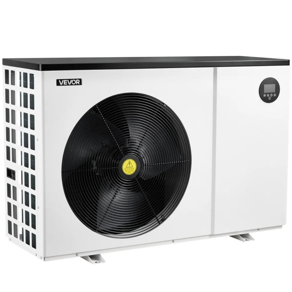VEVOR Pool Heat Pump Max 70730 BTU, Electric Pool Heater for Above & In-Ground Up to 19812 Gallons, All-DC Inverter Technology, WiFi & App Remote Control, Multiple Protection for Swimming Party
