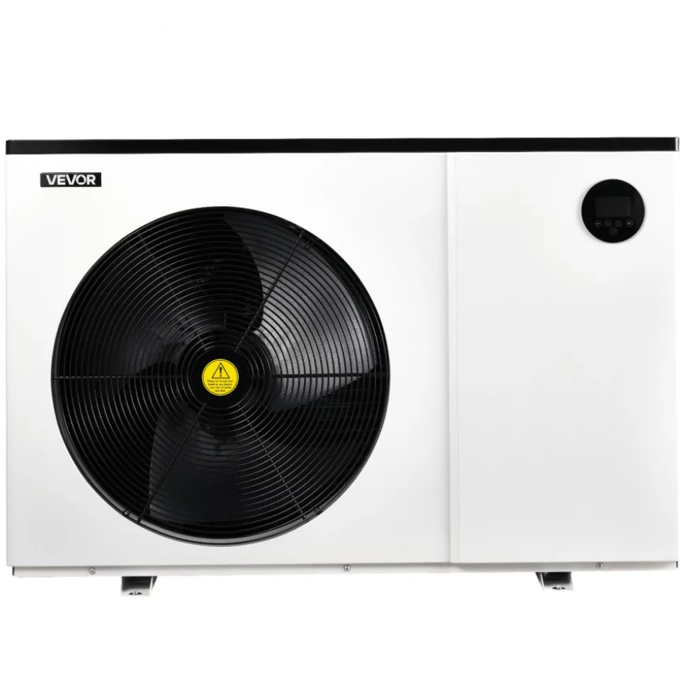 VEVOR Pool Heat Pump Max 70730 BTU, Electric Pool Heater for Above & In-Ground Up to 19812 Gallons, All-DC Inverter Technology, WiFi & App Remote Control, Multiple Protection for Swimming Party