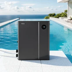 VEVOR Pool Heat Pump Max 88850 BTU, Electric Pool Heater for In-Ground Up to 22454 Gallons, All-DC Inverter Technology, WiFi & App Remote Control, Multiple Protection for Swimming Parties