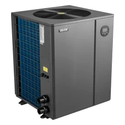 VEVOR Pool Heat Pump Max 104790 BTU, Electric Pool Heater for In-Ground Up to 27738 Gallons, All-DC Inverter Technology, WiFi & App Remote Control, Multiple Protection for Swimming Parties