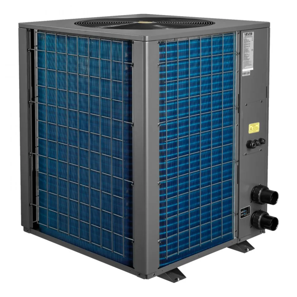 VEVOR Pool Heat Pump Max 104790 BTU, Electric Pool Heater for In-Ground Up to 27738 Gallons, All-DC Inverter Technology, WiFi & App Remote Control, Multiple Protection for Swimming Parties
