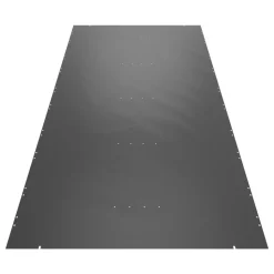 VEVOR Pool Safety Cover Fits 10.5x18.6ft Rectangle Inground Pools, Safety Pool Cover with Drainage Holes, Mesh Pool Cover for Swimming Pool, PVC Winter Safety Cover, Dark Grey