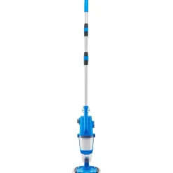 VEVOR Pool Vacuum, 26 GPM Handheld Cordless Hot Tub Vacuum with Extension Pole, for Deep Cleaning & Strong Suction, Rechargeable Pool Cleaner, Running up to 1Hour, for Above Ground/Inground Pool Spas