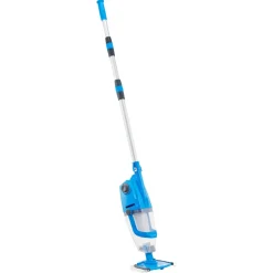 VEVOR Pool Vacuum, 26 GPM Handheld Cordless Hot Tub Vacuum with Extension Pole, for Deep Cleaning & Strong Suction, Rechargeable Pool Cleaner, Running up to 1Hour, for Above Ground/Inground Pool Spas