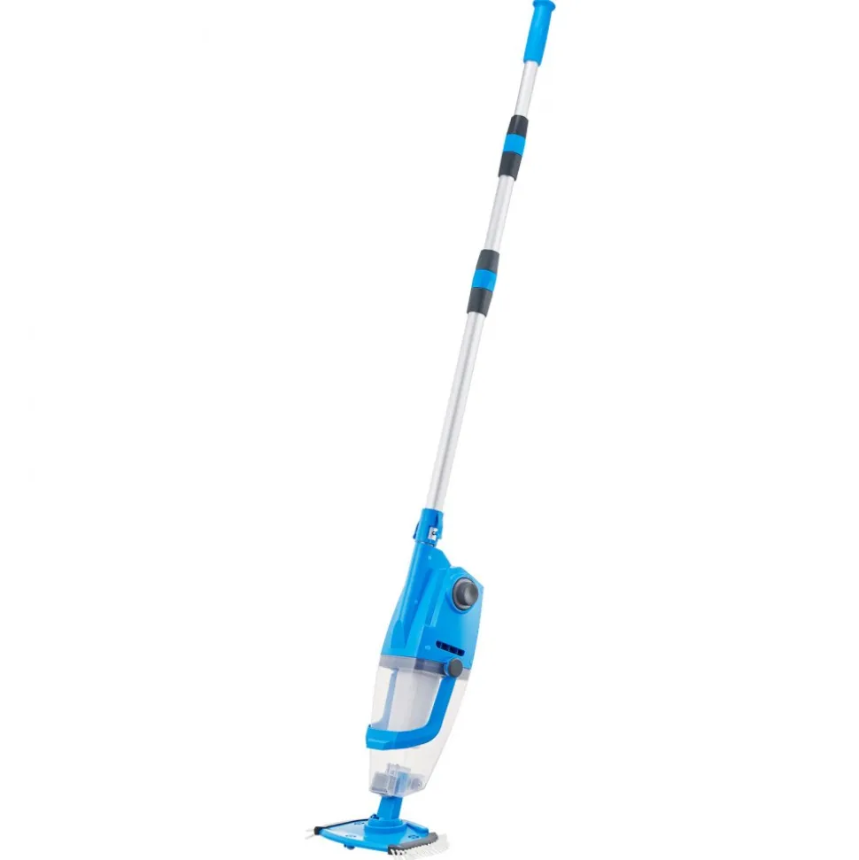 VEVOR Pool Vacuum, 26 GPM Handheld Cordless Hot Tub Vacuum with Extension Pole, for Deep Cleaning & Strong Suction, Rechargeable Pool Cleaner, Running up to 1Hour, for Above Ground/Inground Pool Spas