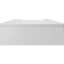 VEVOR Pop Up Canopy, 10 x 20 FT Instant Canopy Portable Gazebo with 3 Sidewalls & 2 Ventilated Windows, Height Adjustable Pop-Up Outdoor Shelter Tent for Events, Patio, Backyard, Party, Parking