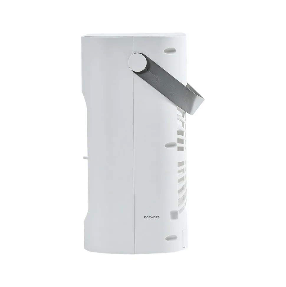 VEVOR Portable Air Conditioner, 4-in-1 Evaporative Air Cooler, 3-Speed Mini Air Conditioner with 0-7H Smart Timer, 700ml Water Tank, 7-Color Light, Personal Mini Desk AC Fan for Bedroom Office Room