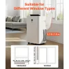 VEVOR Portable Air Conditioner and Heater Combo, 14000 BTU (9800 BTU SACC) 5-in-1 Standing Cooling Ac Unit, LED Touch Panel & Remote Control, 24h Timer, Dehumidifier/Fan/Sleep Mode for Room Indoor