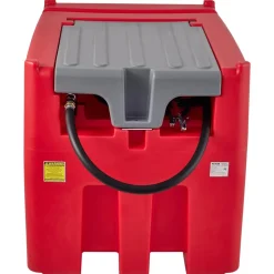 VEVOR Portable Diesel Tank, 58 Gallon Capacity & 10 GPM Flow Rate, Fuel Tank with 12V Electric Transfer Pump and 13.1ft Rubber Hose, PE Diesel Transfer Tanks for Easy Fuel Transportation, Grey