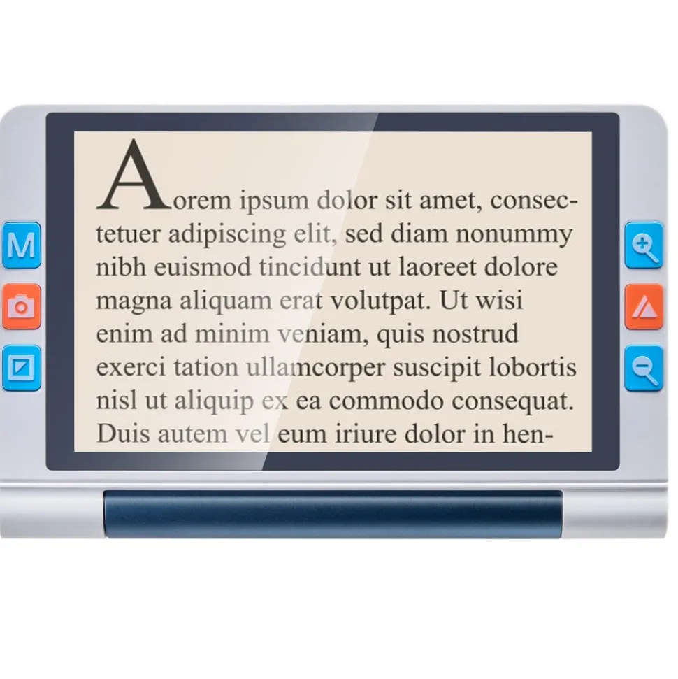 VEVOR Portable Digital Magnifier, 8-inch Touchscreen Electronic Video Magnifier for Low Version, 2X - 20X Electronic Reading Aid with 13MP Auto-Focus HD Lens, 26 Color Mode, HDMI Output & 16GB Storage