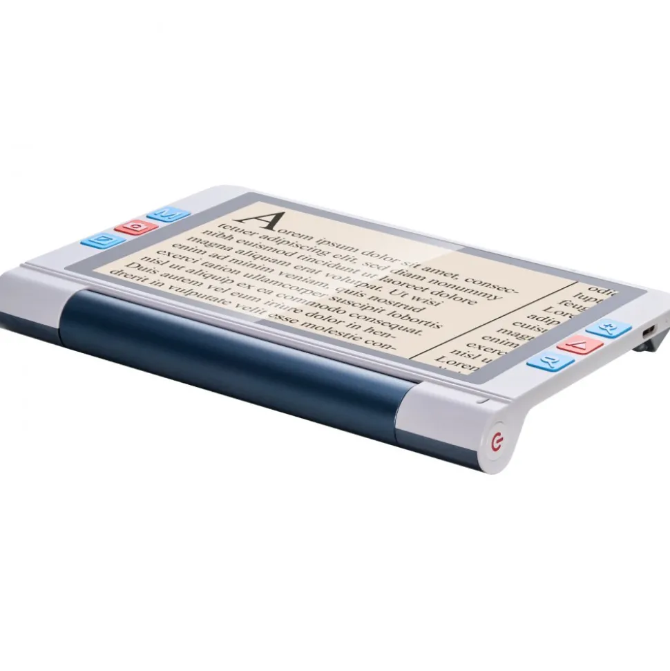 VEVOR Portable Digital Magnifier, 8-inch Touchscreen Electronic Video Magnifier for Low Version, 2X - 20X Electronic Reading Aid with 13MP Auto-Focus HD Lens, 26 Color Mode, HDMI Output & 16GB Storage