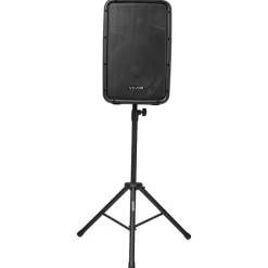 VEVOR Portable PA System, 300W Powered, Sound System Set with 8 Channel Mixer, Dual Speakers, Wireless Bluetooth, Microphone, Compact Stands, USB SD XLR RCA Inputs, Remote Control, for DJs Events