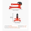 VEVOR Portable Pipe Vise, Lightweight Aluminum Pipe Vise with 1/8" to 1-1/2"  Clamping Capacity, Ideal for Onsite Plumbing Installation, Repair, and Maintenance